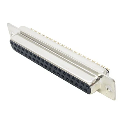 Image of Standard Density, Machined 37 Pin &#039;D SUB&#039; Connector. High Quality Female Solder Type Pins
