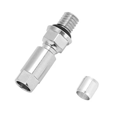 Image of Alomejor Bicycle Hydraulic Disc Brake Hose Connector Stainless Steel Bike Olive Connecting Insert Set for 5mm AVID E5 E7 E9 ER XX X0