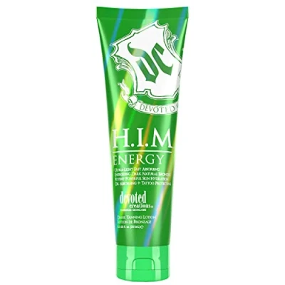 Image of Devoted Creations H.I.M Energy Dark Natural Bronzer Tanning Lotion (251ml)