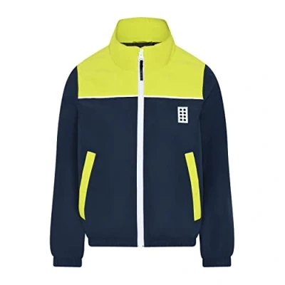 Image of LEGO Boy&#039;s Jungen Windjacke Übergangsjacke winddicht LWJesse 202 Windbreaker, 590 Dark Navy, 152