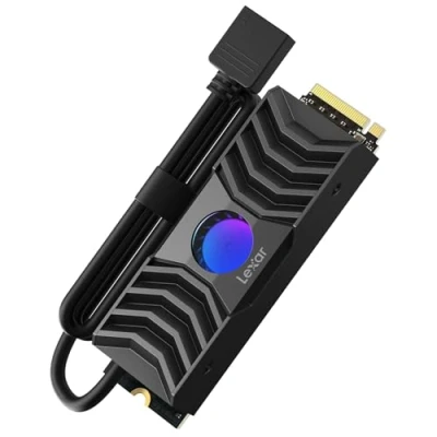 Image of Lexar NM1090 1TB SSD PCle Gen5x4 NVMe, M.2 2280, PCIe 5.0 with a Potent Heatsink, up to 11500MB/s, High Performance Internal Solid State Drive for Gaming, Photography, Video Editing and Design