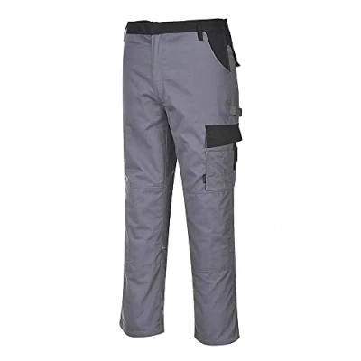 Image of Portwest Munich Heavy Weight Trouser, Size: XXXL, Colour: Graphite Grey, TX36GGRXXXL