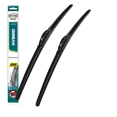 Image of HEYNER Germany Fits Ford Fiesta 2002 2008 Hybrid Windscreen Wiper Blades 22&quot;16&quot; HH2216H
