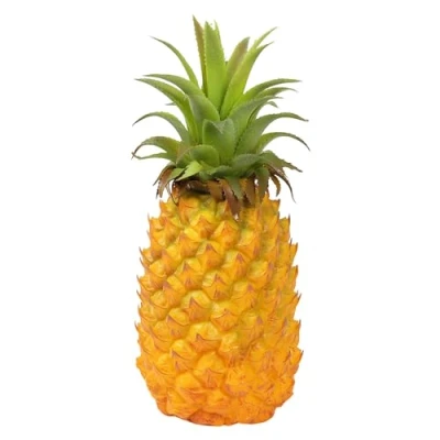 Image of Zktfyshk Holiday Decorations, Large Artificial Pineapple Fruit Realistic Fake Ornament for Home and Retail Display