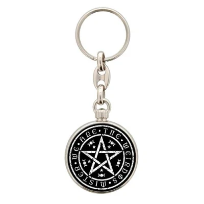 Image of Grindstore We Are The Weirdos Mister Circular Keyring 3.5 x 3.5cm