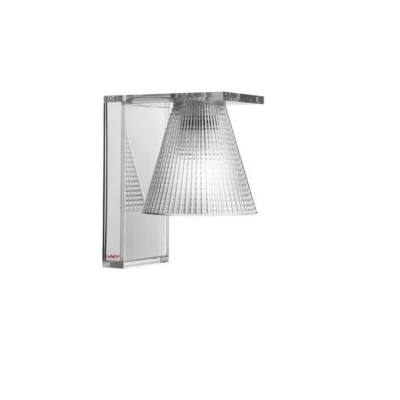 Image of Kartell Light Air Wall Lamp Sculped Crystal