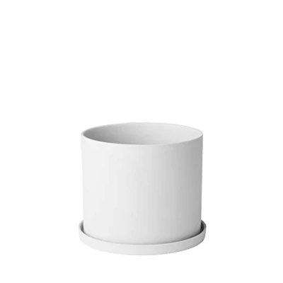 Image of Blomus Herb Pot, Porcelain, Lily White, S