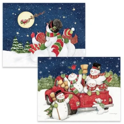 Image of Lang Up and Away Assorted Boxed Christmas Cards (1008120)