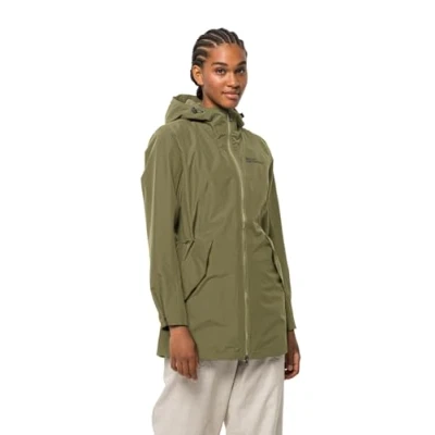 Image of Jack Wolfskin Women&#039;s Dakar Parka W Coat, Bay Leaf, S