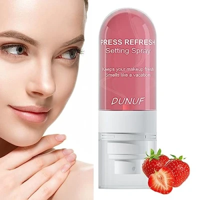 Image of Waterproof Setting Spray Makeup Oil Control Hydrating for 1.85 Fl Oz Sweatproof Natural Finish Spray, Professionals Beginners Pekmar
