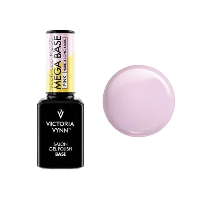 Image of Victoria Vynn Mega Base Hard &amp; Long Nails UV Led Hybrid Gel Polish 15ml (Pink)