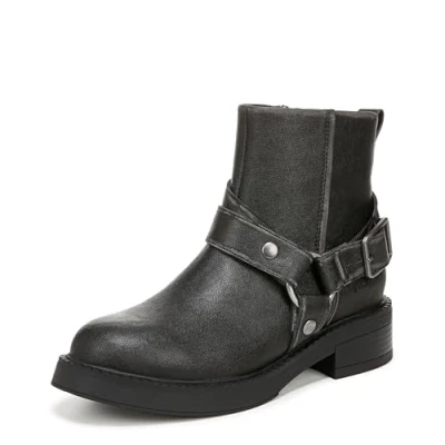 Image of Blowfish Malibu Womens Vella Biker Boot, Black, UK 3