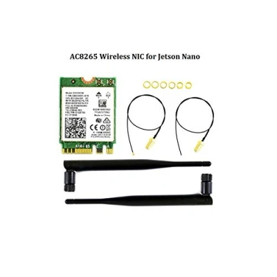 Image of IBest AC8265 Wireless NIC Dual Mode Card for Jetson Nano, Supports Band WiFi and Bluetooth 4.2, 300Mbps / 867Mbps, Support Linux, Windows 10/8.1/8/7