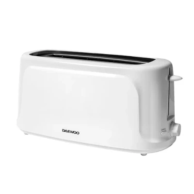 Image of Daewoo Essentials Long Slot Toaster, 4 Slice With Browning Controls And Cancel Function, Compact Design For Slices Of Bread In Two Slots