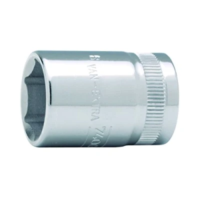 Image of Bahco SB7400SM 21 6 Edge Socket Wrench Insert, Silver, mm