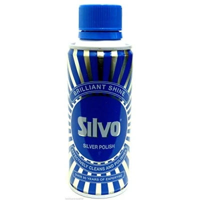 Image of Silvo Metal Polish Silver Chrome Stainless Steel Cleaner 200ml New