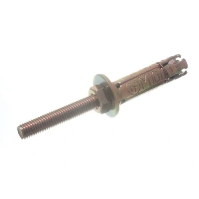 Image of 6 x PROJECTING Shield Anchor Bolt FIXINGS YZP M10 120MM Length