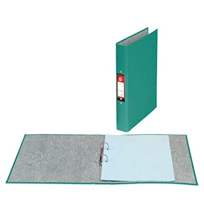 Image of 5 Star Office Ring Binders 2 O Size 25mm A4 Green [Pack 10]