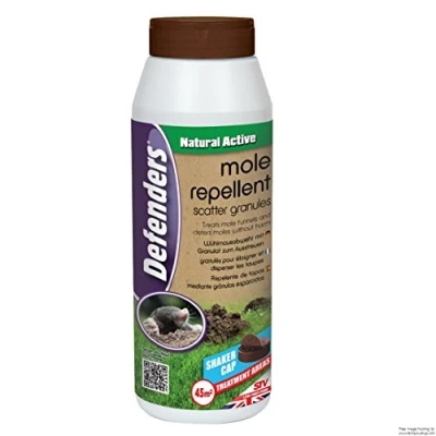 Image of 2x Defenders Mole Repellent Scatter Granules 450g