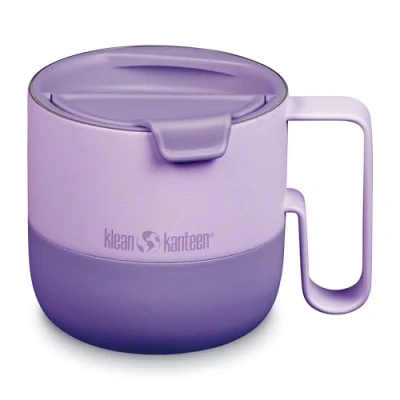 Image of Klean Kanteen Rise 16 oz Stainless Steel Tumbler with Flip Lid, Lilac