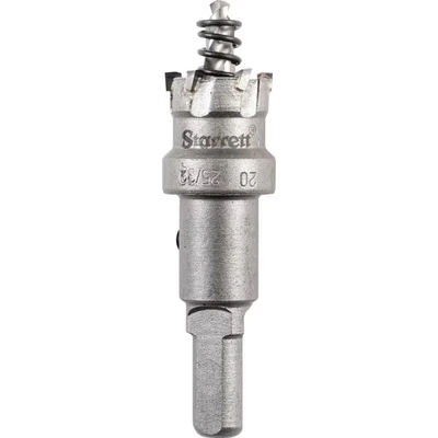 Image of Tungsten Carbide Tipped Hole Saw SM20 Sheet Metal Cutter With Arbor &amp; Pilot Drill Bit For Drilling Stainless Steel Aluminum Alloy 20 mm