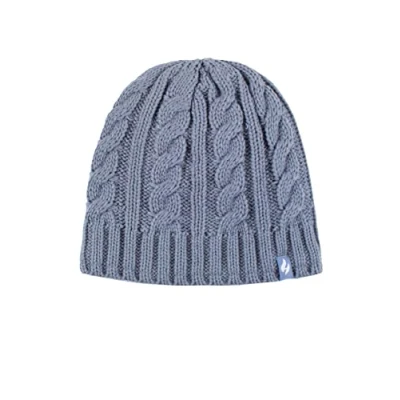 Image of Women&#039;s 1 Pack Heat Holders 4.7 Tog Heatweaver Yarn Hat Dusky Blue One Size