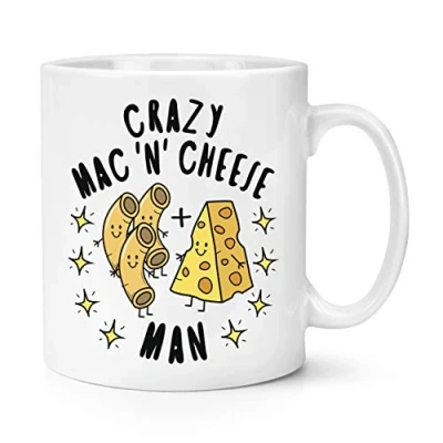 Image of Crazy Mac N Cheese Man Stars 10oz Mug Cup