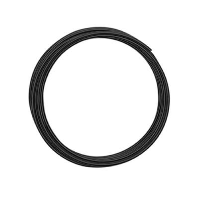 Image of Vaessen Creative Aluminium wire 3mm 3m black,