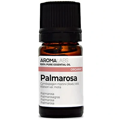 Image of BIO PALMAROSA Essential Oil 5mL 100% Pure, Natural, Chemotyped and AB Certified AROMA LABS (French Brand)