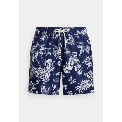 Image of POLO Ralph Lauren 5.75 INCH Traveler bear SWIM Trunk Swimming shorts, Men&#039;s, Size: Small, Two tone