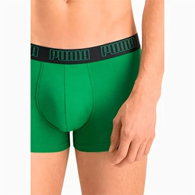Image of PUMA Men&#039;s Trunk, Amazon Green, S (Pack of 2)