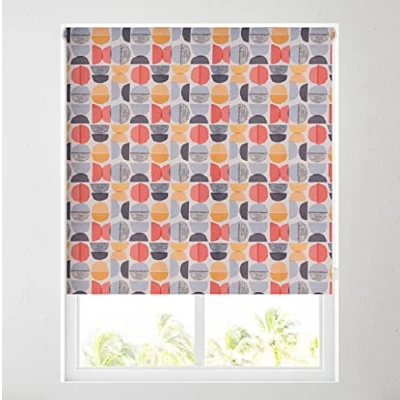 Image of Circles Multi Daylight Roller Blind Free Cut to Size (3ft (91.5cm))