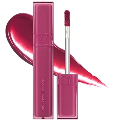 Image of rom&amp;nd Dewyful Water Tint Lip Gloss (8 Colors) 5g (08 BERRY DIVINE)