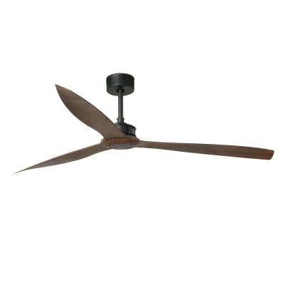 Image of Just fan 178cm Matt Black, Wood ceiling 3 Blades