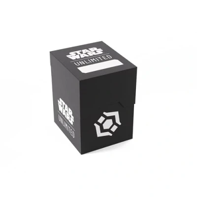 Image of Gamegenic Star Wars Unlimited Soft Crate Black/White Trading Card Accessory