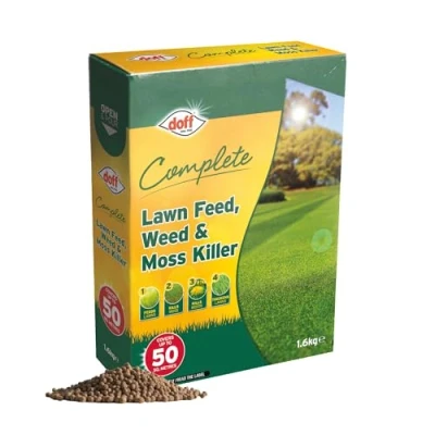 Image of Doff Complete Lawn Feed, Weed &amp; Moss Killer 1.6Kg
