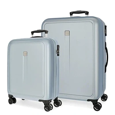 Image of Roll Road Camboya Cabin Trolley, lightblue, Set of 2 suitcases