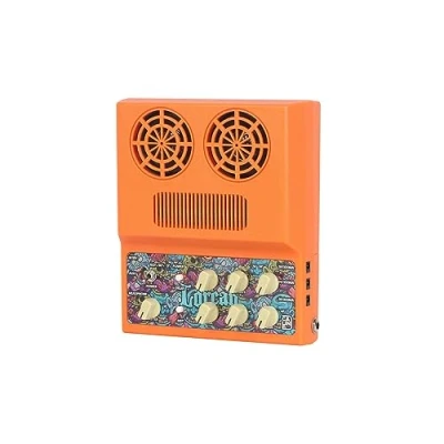 Image of Caline CA100G Portable guitar amplifier, 2 x 10 W combo, headphone input, integrated overdrive and delay for recording performance exercises