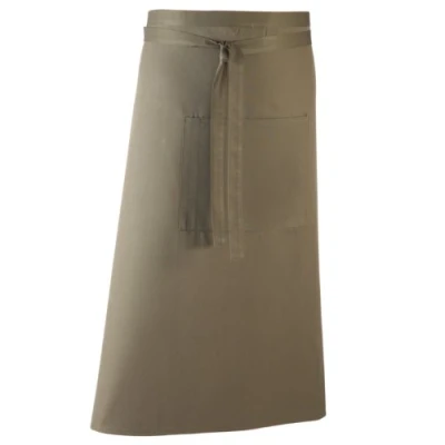 Image of Premier Unisex Colours Bar Apron/Workwear (Long Continental Style) (One Size) (Sage)