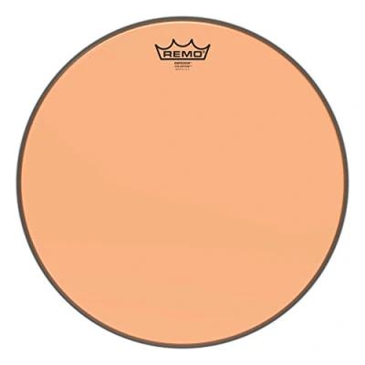 Image of Remo Emperor Colortone Orange Drumhead, 15&quot;