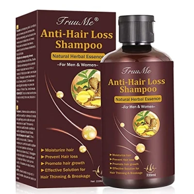 Image of Hair Growth Shampoo,Hair Loss Shampoo, Anti Helps Stop Loss, Grow Fast, Treatment for Men &amp; Women(220mL)