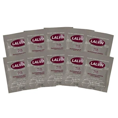 Image of 10x Lalvin 71B 1122 Nouveau Style Wine Yeast 5g Homebrew Making 4.5L 23L