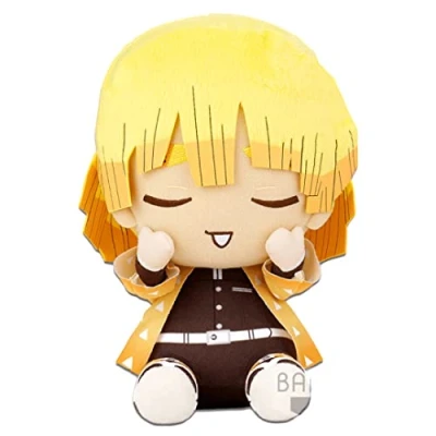 Image of Banpresto 17964 Demon Slayer Kimetsu no Yaiba Zenitsu Agatsuma Big Plush