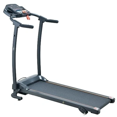 Image of EVOLVE B5 Motorized Electric Treadmill for Home 3 level manual inclination &amp; Foldable running machine with 12 programs Bluetooth, speaker, USB Port, AUX Zwift App, 99% Pre Assembled