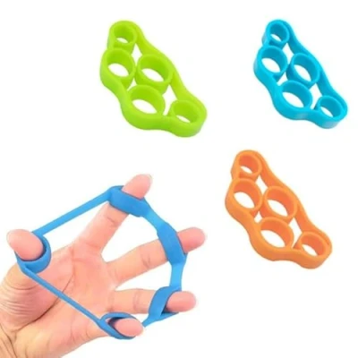 Image of 3 Pcs Hand Grip Strengthener, Finger Exerciser Extensor, Strengthener Forearm For Muscle Training, Injury Recovery, Sports, Increase Strength