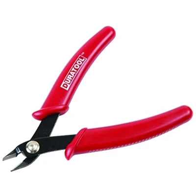Image of Duratool D03050 125 mm Angled Side Cutter, Black