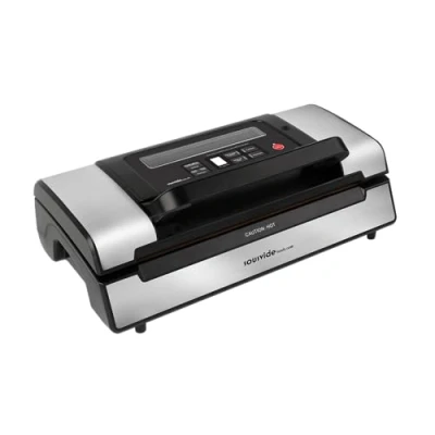 Image of SousVideTools Vacuum Sealer for Sous Vide Cooking and Food Preservation Built In Cutter 30 cm Bag Sealing Bar Machine