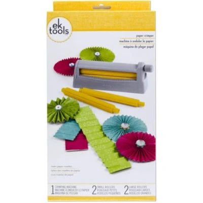 Image of EK Success Paper Crimper, Light Grey,5.8105 x 11.16 2.5 cm