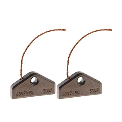 Image of Create idea Pairs of Tumble Dryer Carbon Motor Brushes 30x16x4mm Compatible with Miele 5153702 4490382 6597490 5007 Copper containing