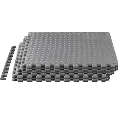 Image of Yes4All 60x60 cm Set 6/12/30 EVA Foam Floor Tiles, Mats, Gym Interlocking Mats for Garage Flooring, Swimming Pool Outdoor, Hot Tub, Tent Carpet, Camping Playpen Dog